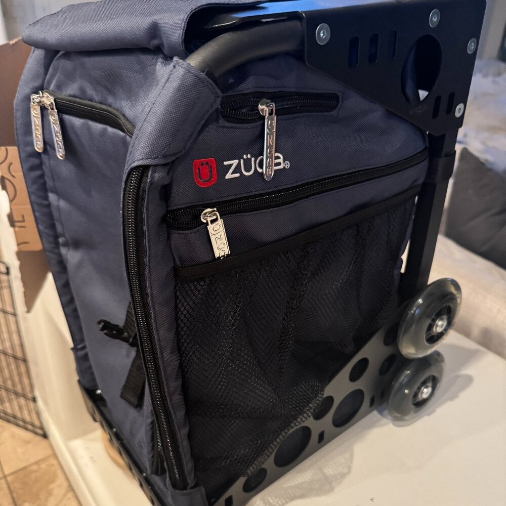 NEW NEVER USED ZUCA SPORT BAG MIDNIGHT - BLACK FRAME